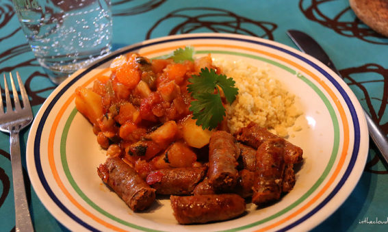 Couscous express aux merguez