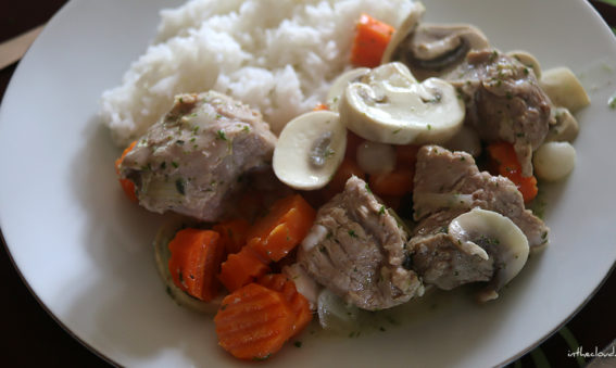 Blanquette de veau rapide